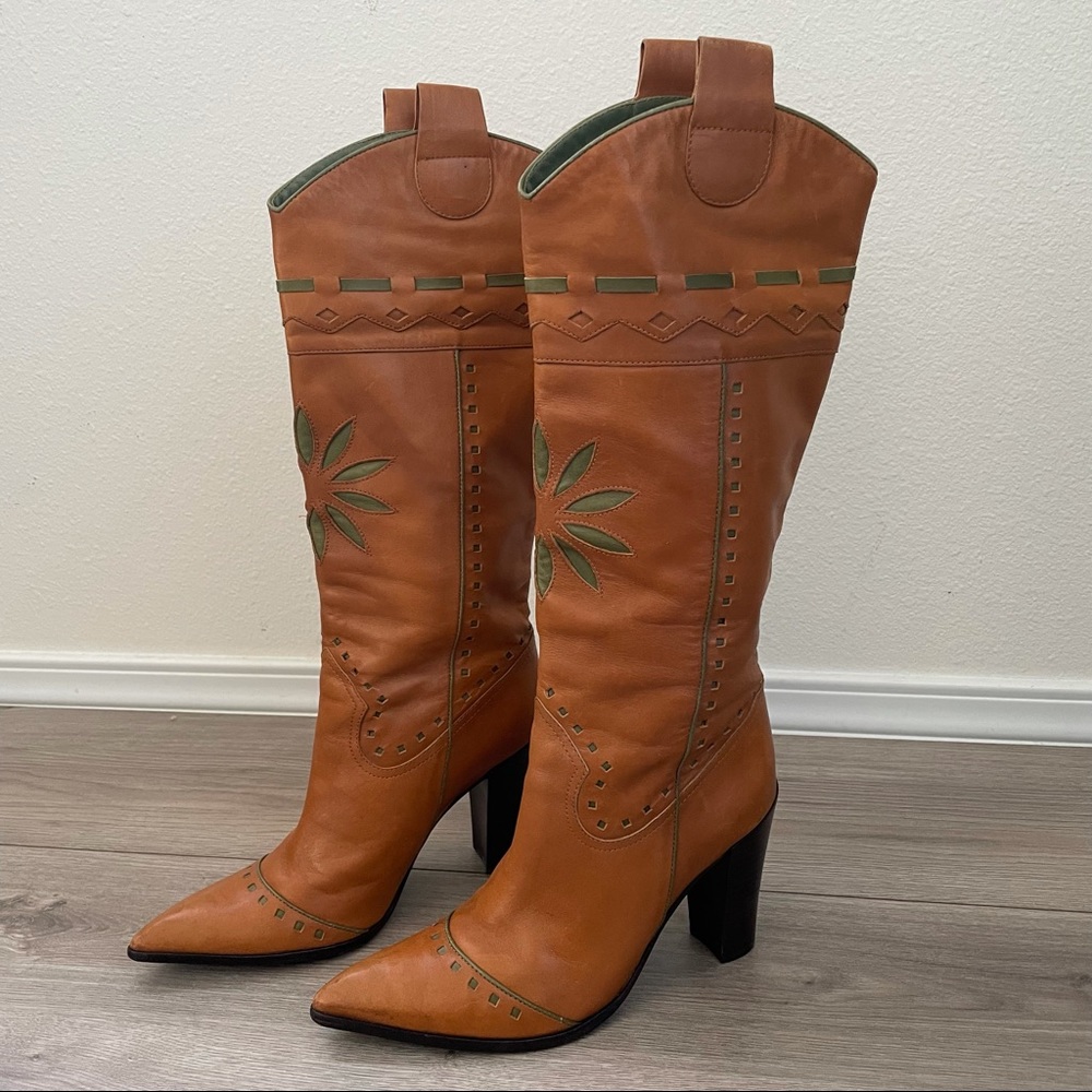 Vince Camuto Boho Stacked Heel Tall Boot